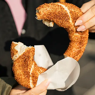 Pretzel from Auntie Annes